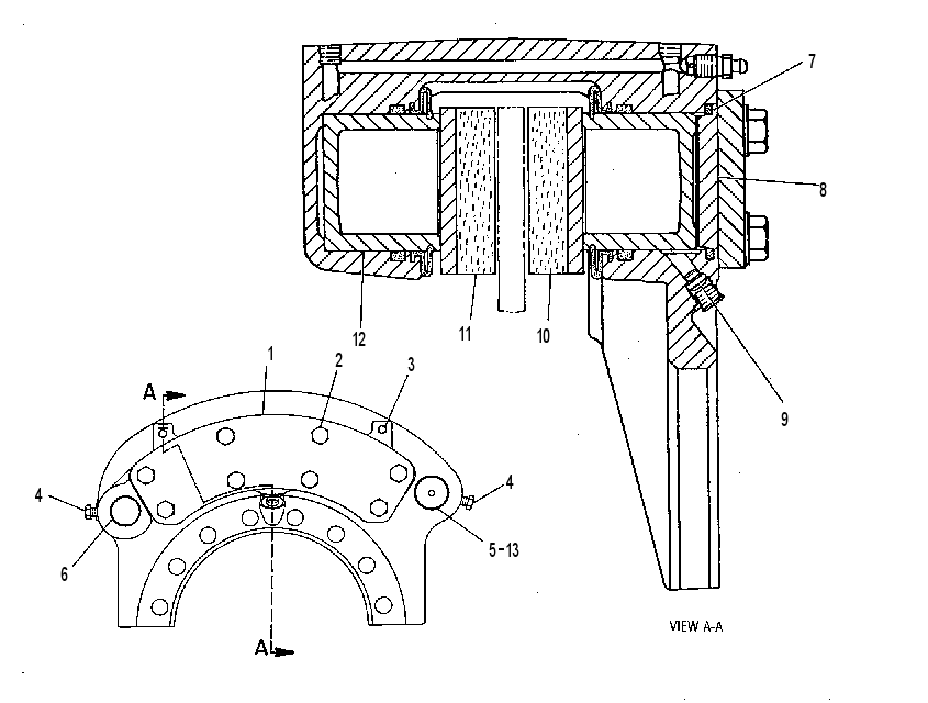 BRAKE GP-HYD CALIPER SERVICE 8R0841 CAT