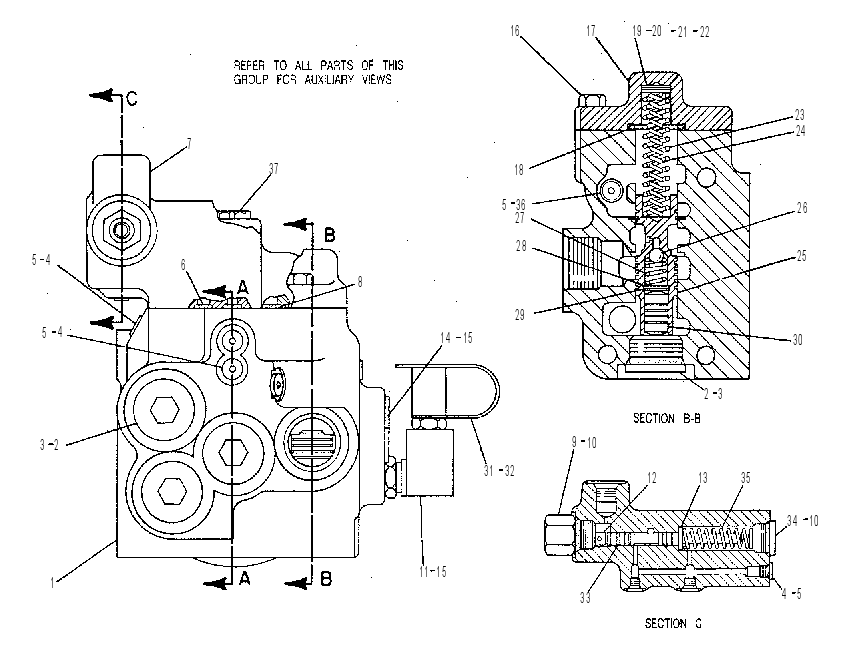 VALVE GP-LOCKUP CLUTCH & SYNC 6Y7678 CAT