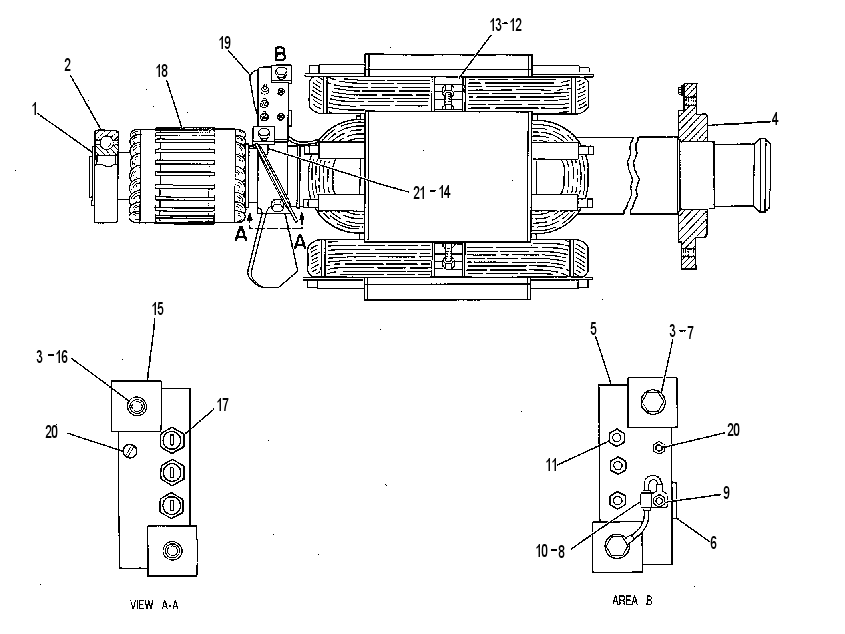 Ротор в сборе 4W7456 CAT