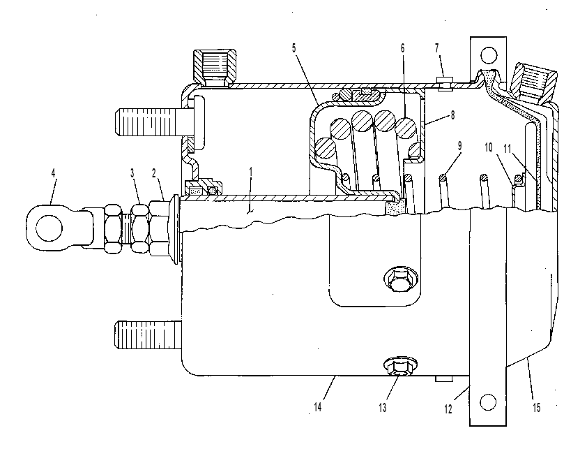 ACTUATOR GP-BRAKE 8R2488 CAT