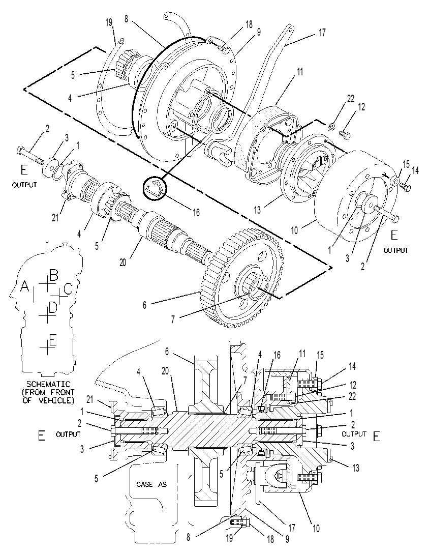 GEAR GP-OUTPUT 6Y0235 CAT