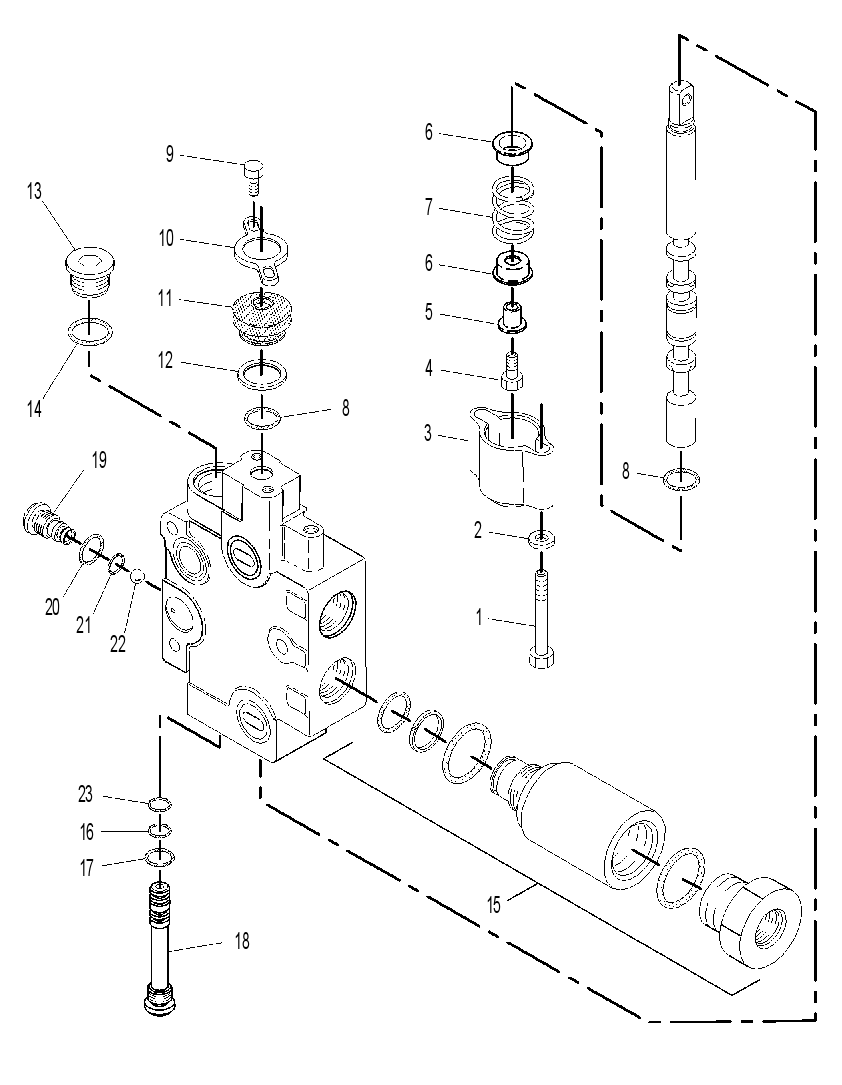 Клапан управляющий 9T7937 CAT