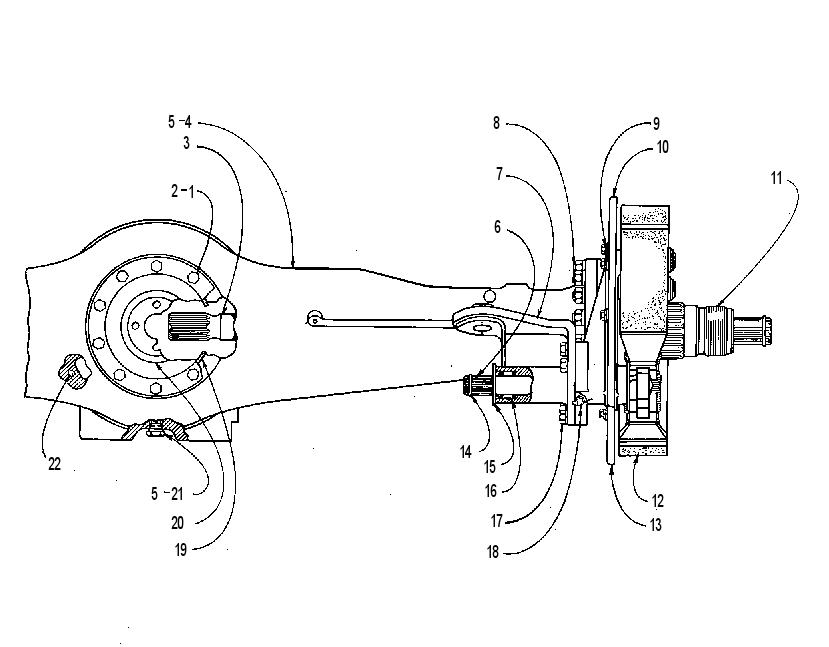 BRAKE & AXLE GP-REAR 8K6511 CAT