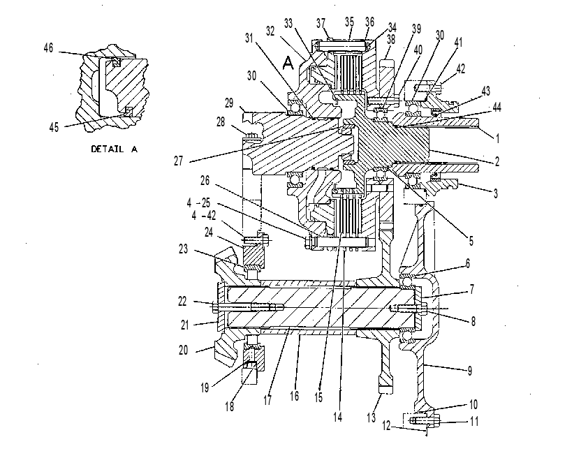 CLUTCH & GEAR GP 6Y6917 CAT