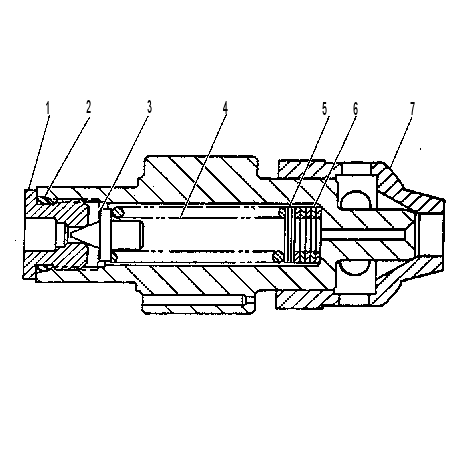 Клапан предохранительный 6E1547 CAT