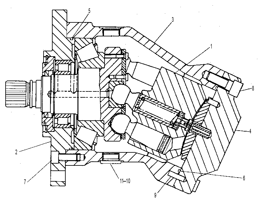 Мотор поршневой 9T1208 CAT