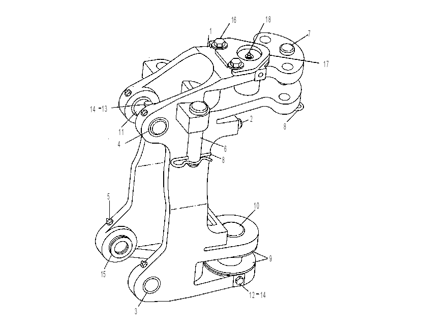 FRAME GP-SWING 5G2465 CAT