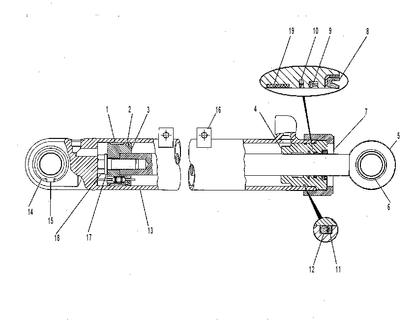 CYLINDER GP-ANGLE 9T9247 CAT