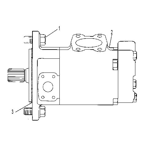 Насос пластинчатый 4V6514 CAT