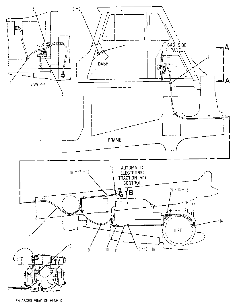 Проводка датчиков 5T4120 CAT