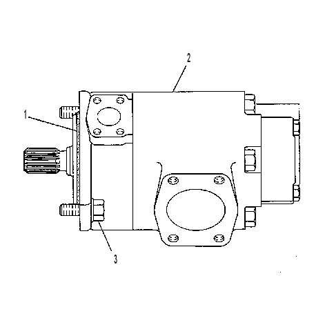 Насос пластинчатый 4V8298 CAT