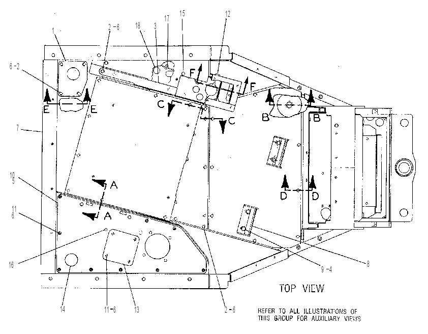 Площадка 9W9421 CAT