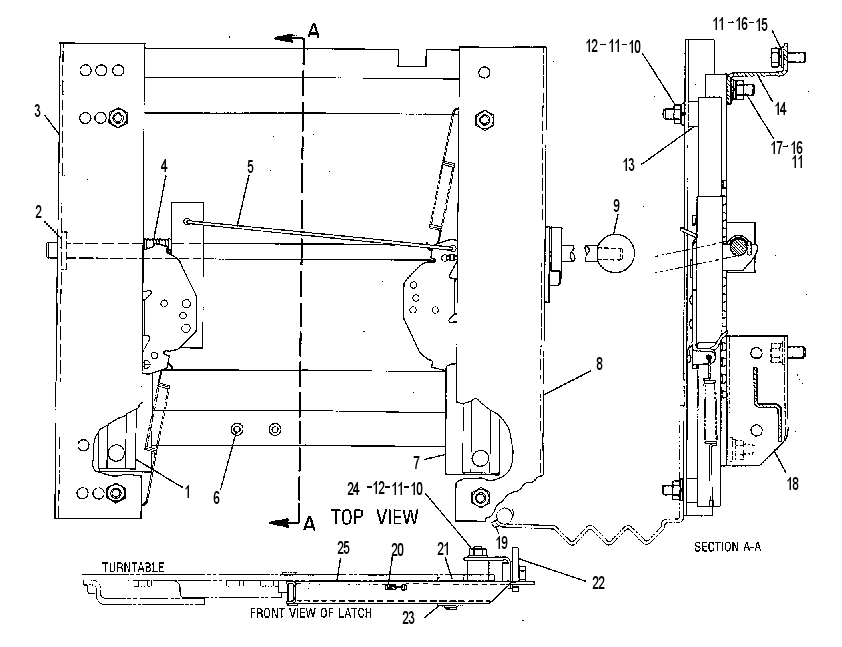 KIT-RAIL CONVERSION 9R6507 CAT