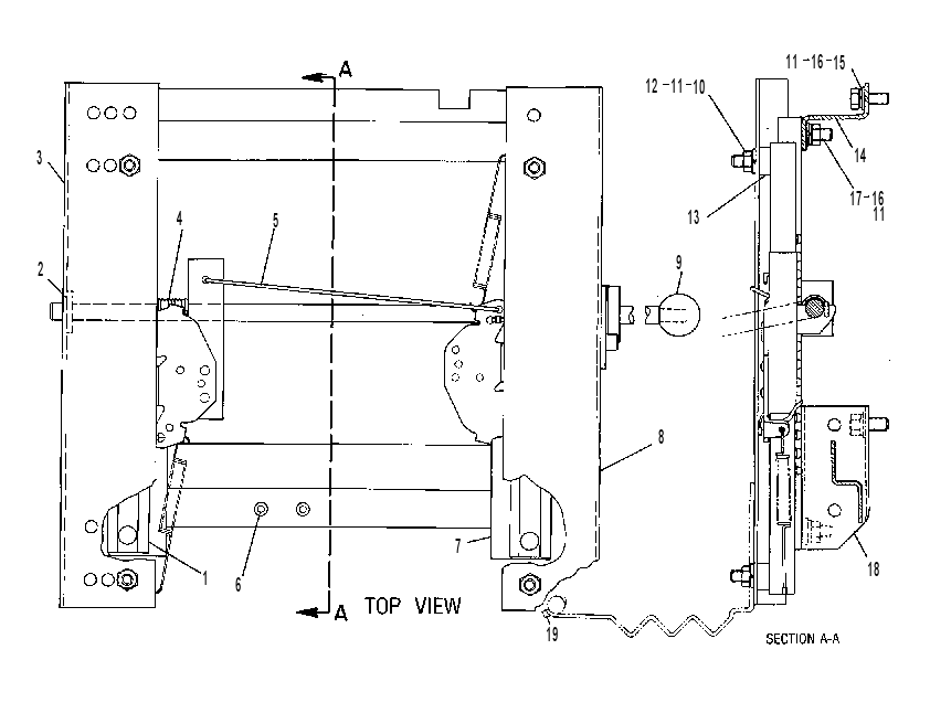 KIT-RAIL CONVERSION 9R6494 CAT