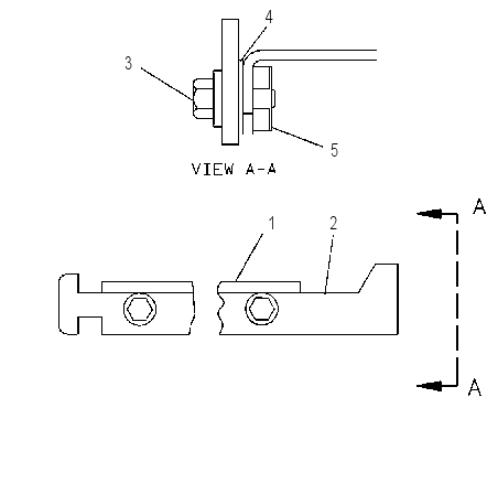 BAR GP-LATCH 9R6881 CAT