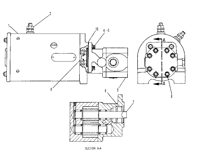 PUMP & MOTOR GP-BRAKE RELEASE 5T1060 CAT