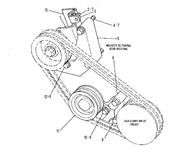 MOUNTING GP-HYD STEERING 1W6424 CAT