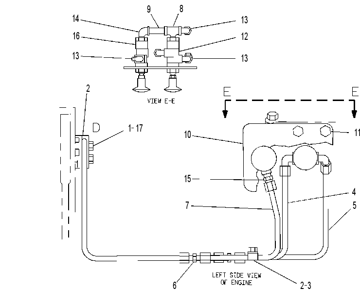 Управление пневмопуском 4W7212 CAT