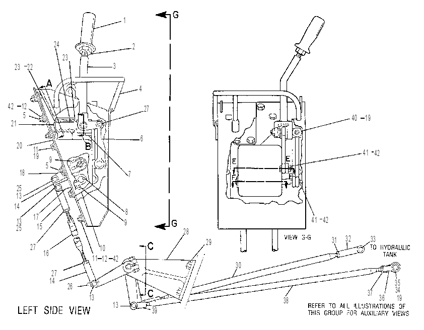 CONTROL GP-MECHANICAL HYD 7P6909 CAT