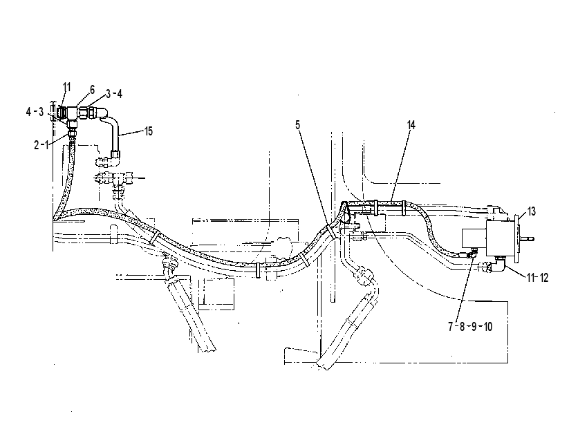 PUMP & LINES GP 8Y2451 CAT