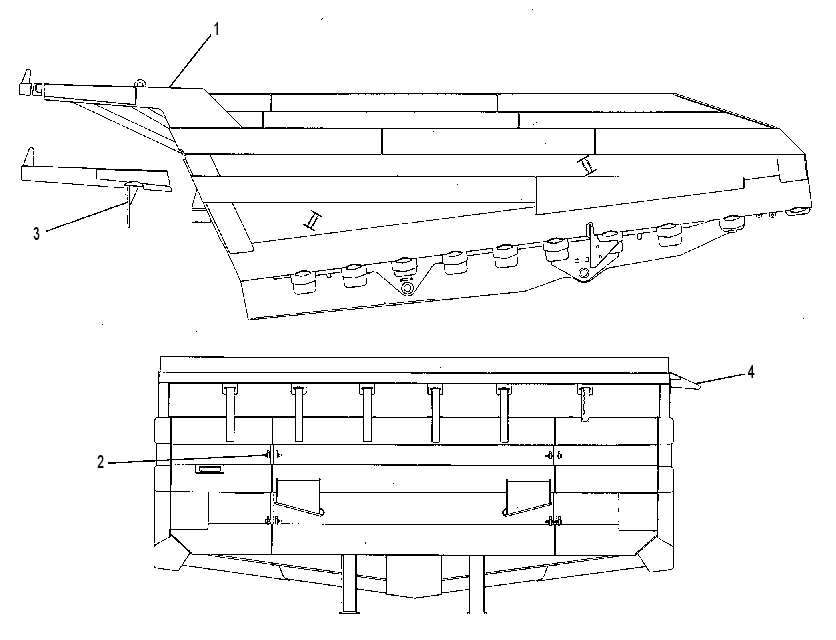 BODY & CANOPY AS 8X1076 CAT