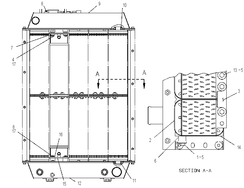 CONVERSION GP-RADIATOR 7E6777 CAT