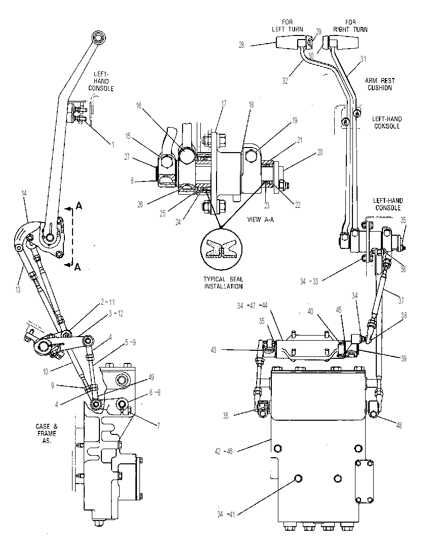 CONTROL GP-STEER CLUTCH & BRK 8G4330 CAT