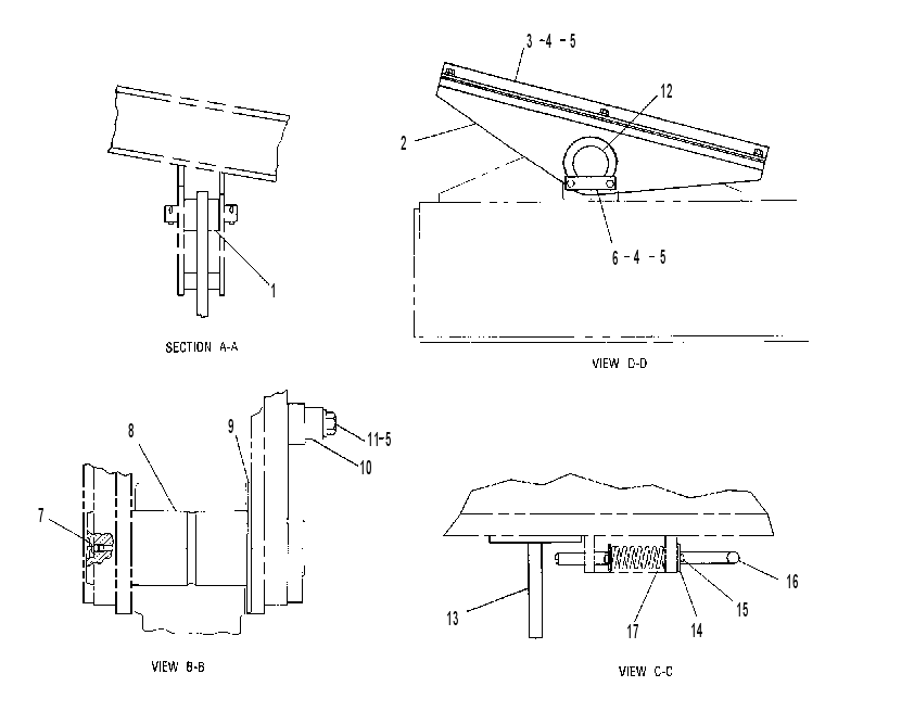 MOUNTING GP-BODY 8X2140 CAT
