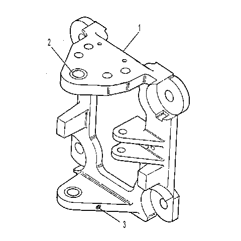 FRAME GP-SLIDING 5G3443 CAT