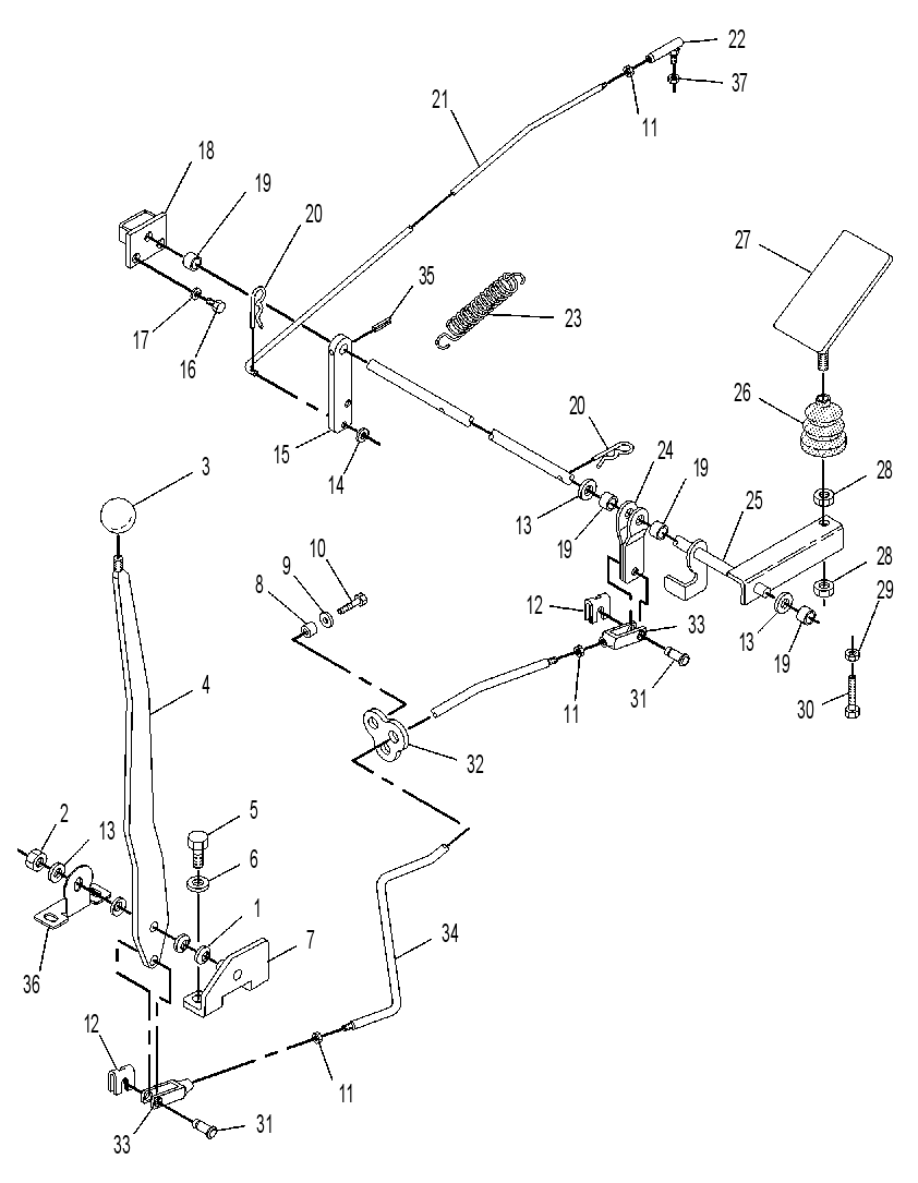 CONTROL GP-GOV & ACCELERATOR 9R0011 CAT