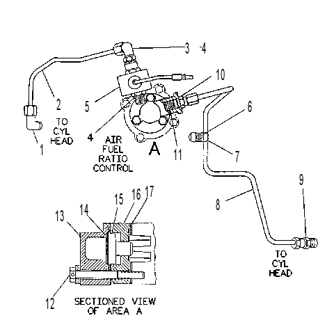 SOLENOID GP-FUEL RATIO CONTROL 1W3769 CAT