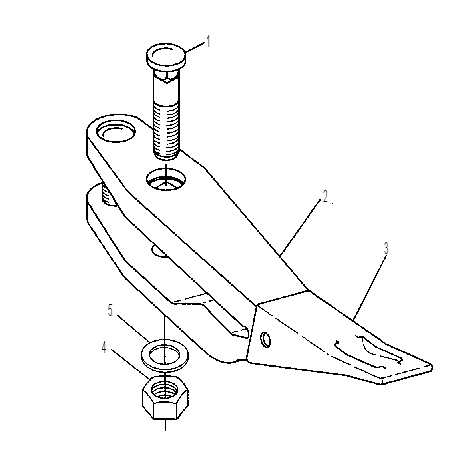 TOOTH GP-SCRAPER 9J5926 CAT