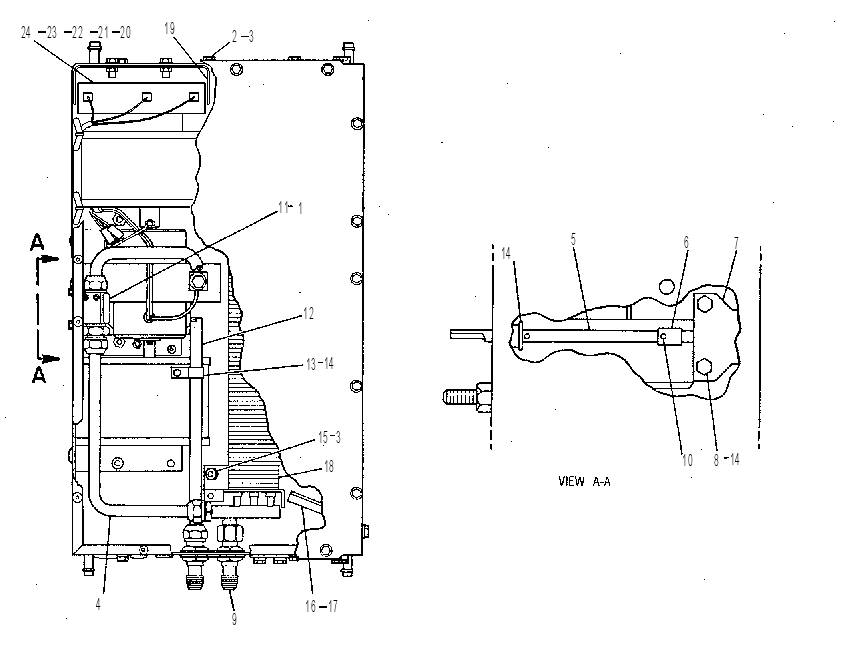 Отопитель кабины 3T2329 CAT