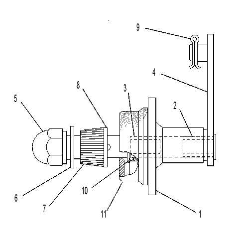 SHAFT GP-WIPER 8X2822 CAT