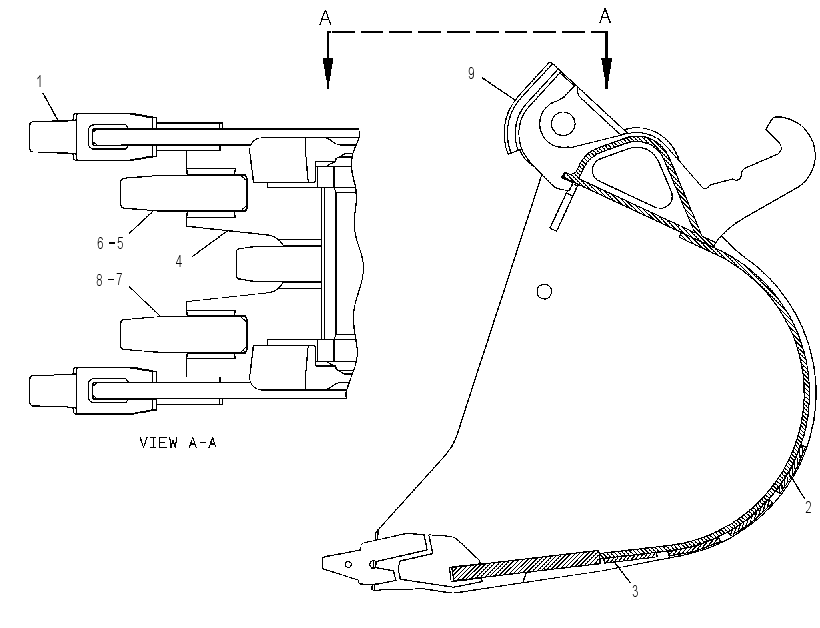 BUCKET AS-VERSA-LINK 8R1392 CAT