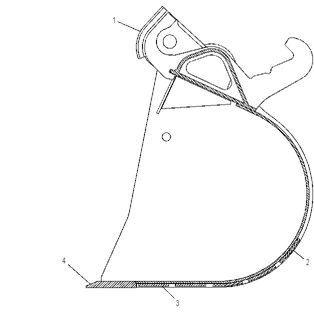 BUCKET AS-VERSA-LINK 8R1400 CAT