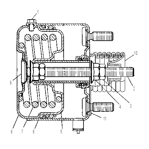 ACTUATOR GP-PARKING BRAKE 9V8736 CAT