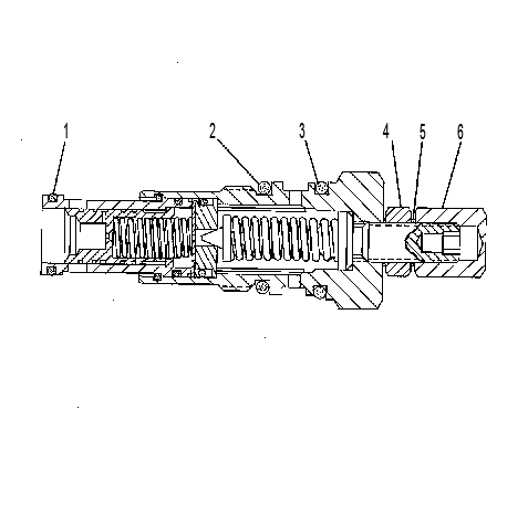 Клапан предохранительный 9T5880 CAT