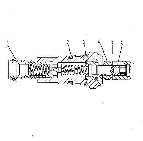 Клапан предохранительный 9T5910 CAT