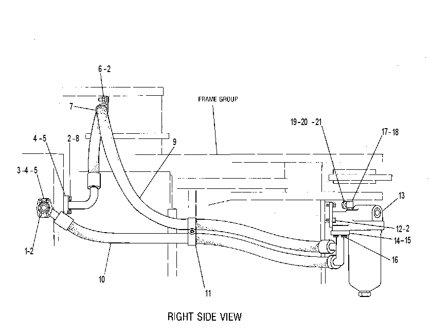 FILTER & LINES GP-TRANSMISSION 8R4786 CAT