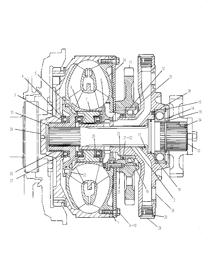 Гидротрансформатор 1T1841 CAT