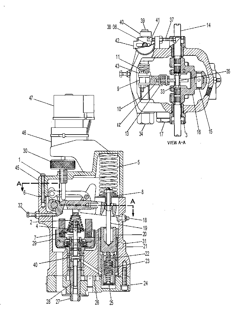 Регулятор оборотов 1W1636 CAT
