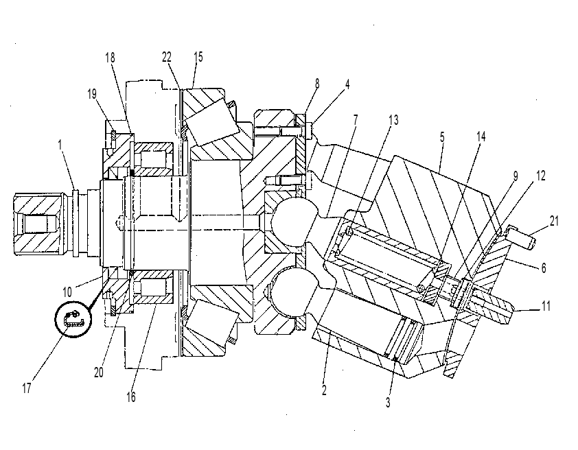 ROTATING GP 6E0458 CAT