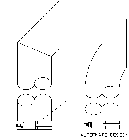 PIPE AS-EXHAUST EXTENSION 7E3509 CAT