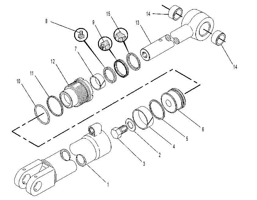 CYLINDER GP-EXTENDABLE STICK 9T4760 CAT
