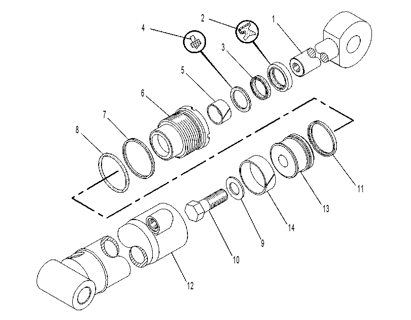 CYLINDER GP-EXTENDABLE STICK 9T4809 CAT