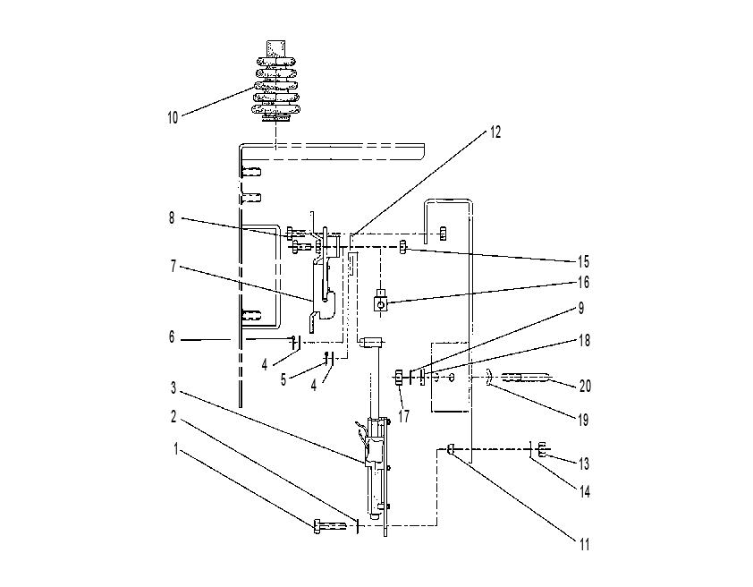 LEVER GP-PROPEL 7R6606 CAT
