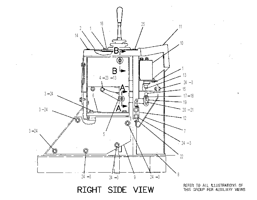 CONTROL GP-MECHANICAL HYD 9C0090 CAT