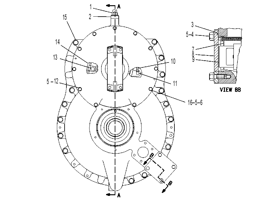 Раздаточная передача 7G1150 CAT