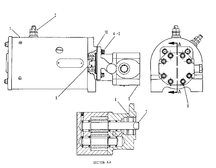PUMP & MOTOR GP-BRAKE RELEASE 8W9925 CAT